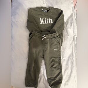 Kith Kids Forest Green Joggers